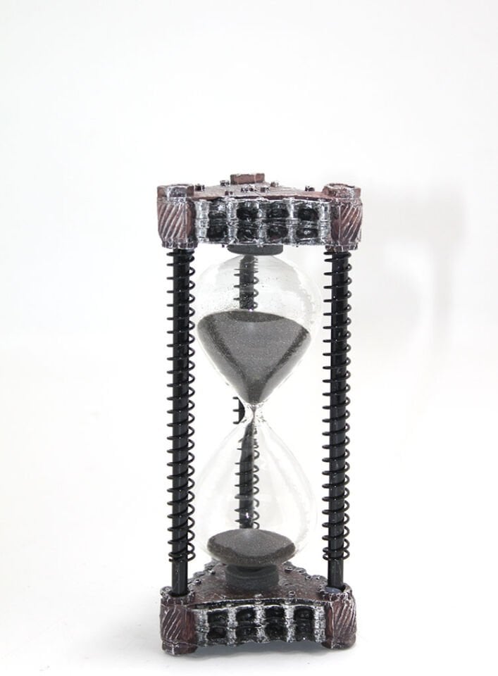 Polyester Tasarım Kum Saati Model 2 Şık Tasarımlı Fonksiyonel Ürün