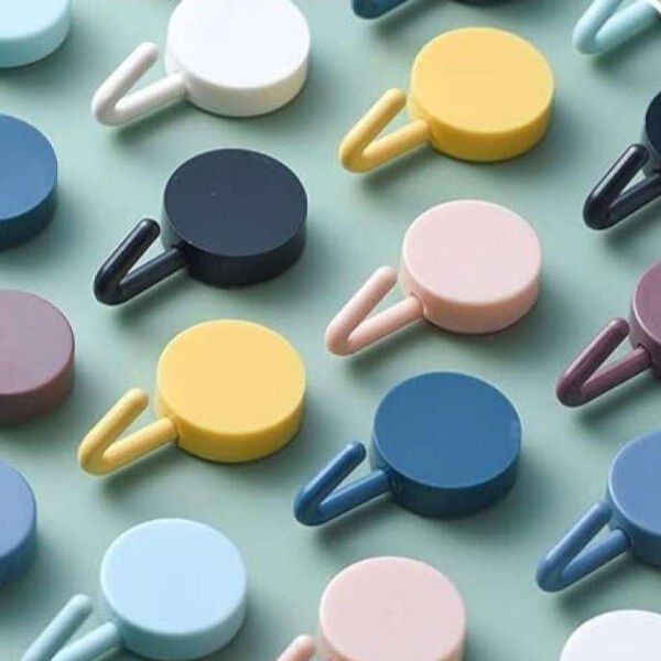 Kendinden Yapışkanlı Renkli Duvar Askısı Şık Tasarımlı Fonksiyonel Ürün