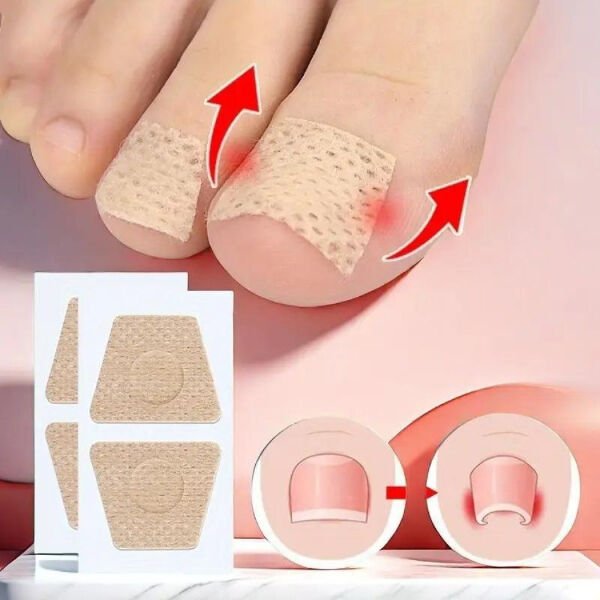Kolay Uygulanabilir Ayak Tırnağı Onarım Yaması Şık Tasarımlı Fonksiyonel Ürün