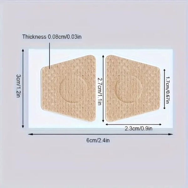 Kolay Uygulanabilir Ayak Tırnağı Onarım Yaması Şık Tasarımlı Fonksiyonel Ürün