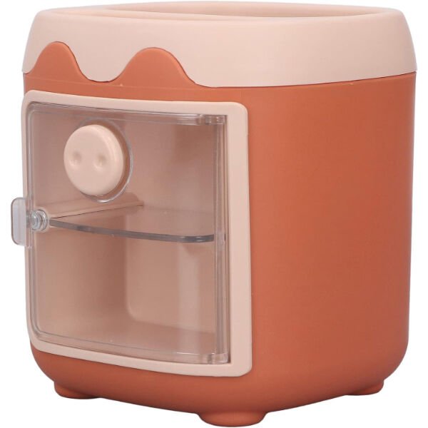 Mini Dolap Tasarımlı Kalemlik Şık Tasarımlı Fonksiyonel Ürün