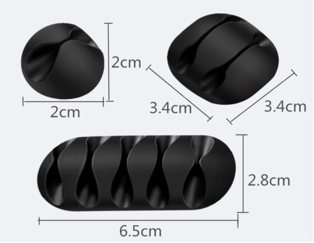 Kablo Düzenleyici Set 16 Parça Şık Tasarımlı Fonksiyonel Ürün