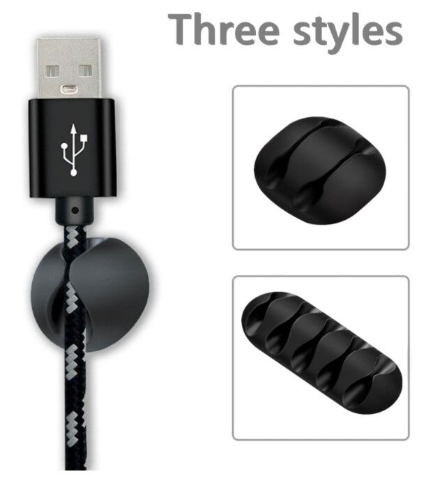 Kablo Düzenleyici Set 16 Parça Şık Tasarımlı Fonksiyonel Ürün