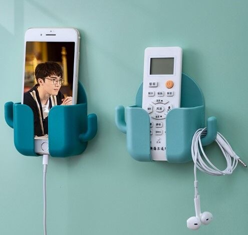 Kancalı Kumanda ve Telefon Standı Şık Tasarımlı Fonksiyonel Ürün