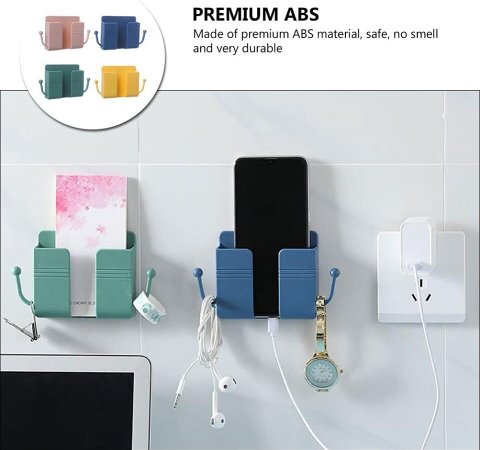 Kancalı Kumanda ve Telefon Standı Şık Tasarımlı Fonksiyonel Ürün