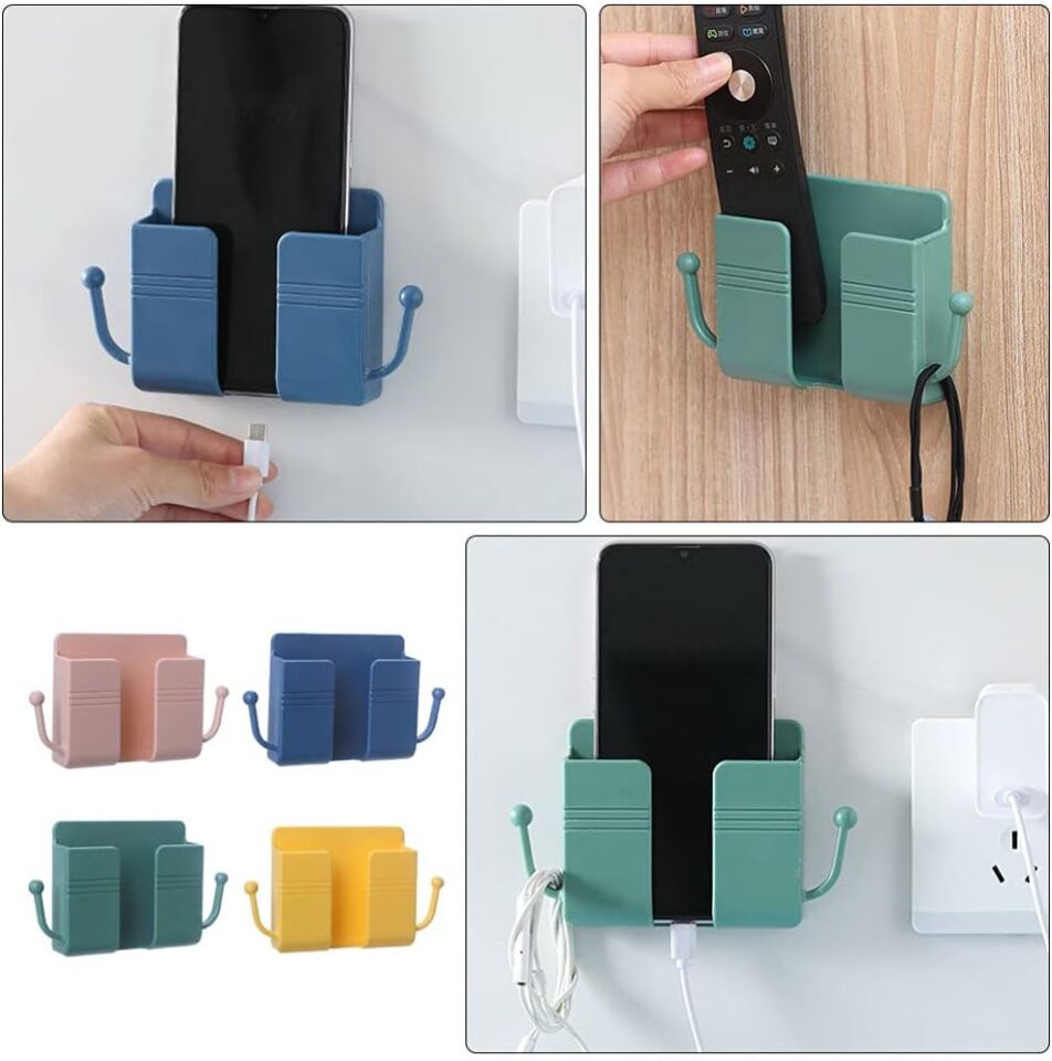 Kancalı Kumanda ve Telefon Standı Şık Tasarımlı Fonksiyonel Ürün