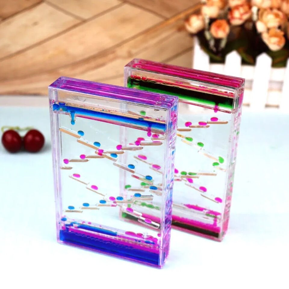 Sulu Sıvı Jel Kum Saati Şık Tasarımlı Fonksiyonel Ürün