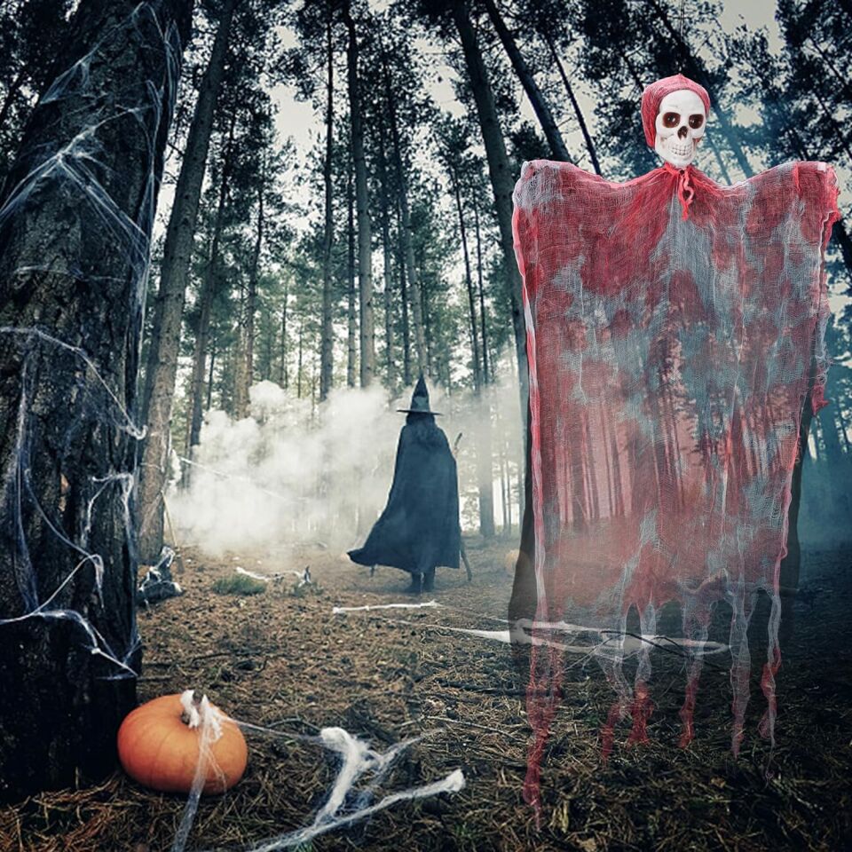 LED IŞIKLI KAHKAHA ATAN SESLİ SENSÖRLÜ KURU KAFA Şık Tasarımlı Fonksiyonel Ürün