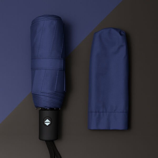 Mavi Kılıflı Otomatik Kompakt Şemsiye Şık Tasarımıyla Benzersiz Kullanım Deneyimi Hayatınızı Kolaylaştıracak Ürünler