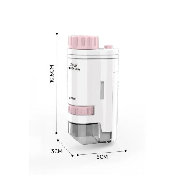 Portatif Mini Mikroskop Şık Tasarımlı Fonksiyonel Ürün