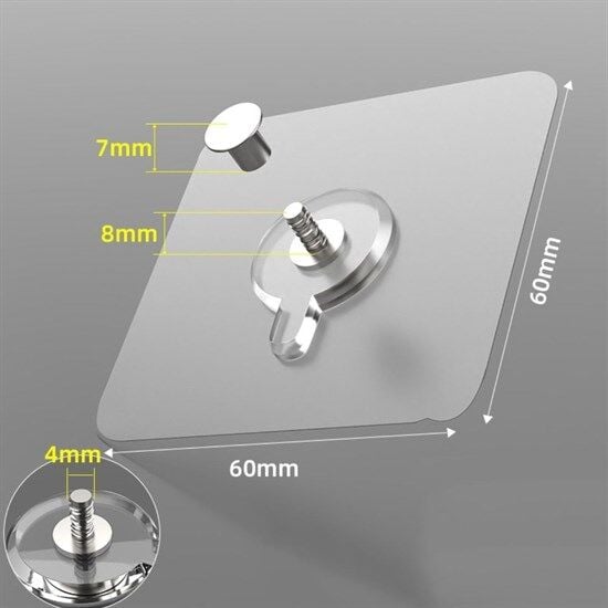 Ultra Güçlü Vantuzlu Askı Şık Tasarımlı Fonksiyonel Ürün