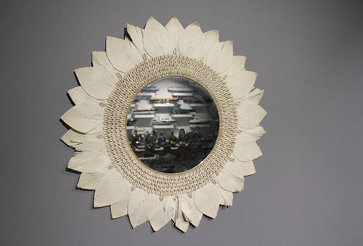 Makrome Duvar Aynası Model 1 Şık Tasarımlı Fonksiyonel Ürün