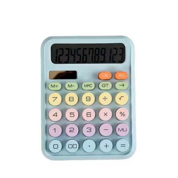 Renkli Hesap Makinesi Şık Tasarımlı Fonksiyonel Ürün
