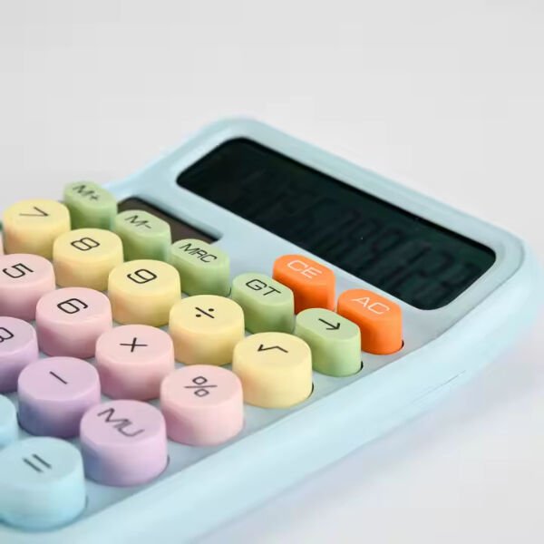 Renkli Hesap Makinesi Şık Tasarımlı Fonksiyonel Ürün