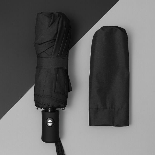 Siyah Kılıflı Otomatik Kompakt Şemsiye Şık Tasarımıyla Benzersiz Kullanım Deneyimi Hayatınızı Kolaylaştıracak Ürünler