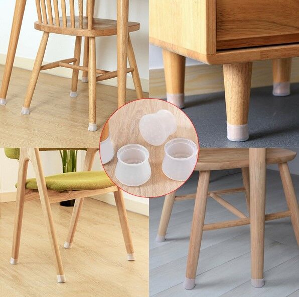 Masa Sandalye Ayak Koruyucu 12 Adet Şık Tasarımlı Fonksiyonel Ürün