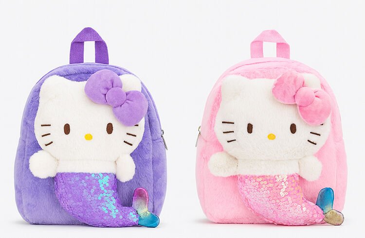 Peluş Hello Kitty Deniz Kızı Sırt Çantası Çok Fonksiyonel Ürün