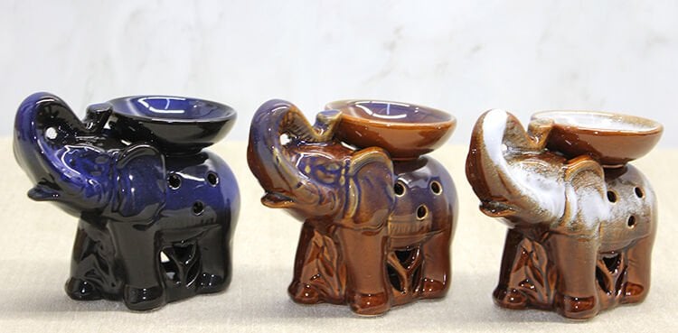 Mini Seramik Filli Buhurdanlık Çok Fonksiyonel Ürün