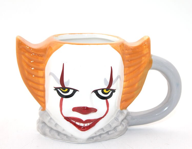 Porselen Pennywise Tasarımı Kupa Bardak Şık Tasarımlı Fonksiyonel Ürün