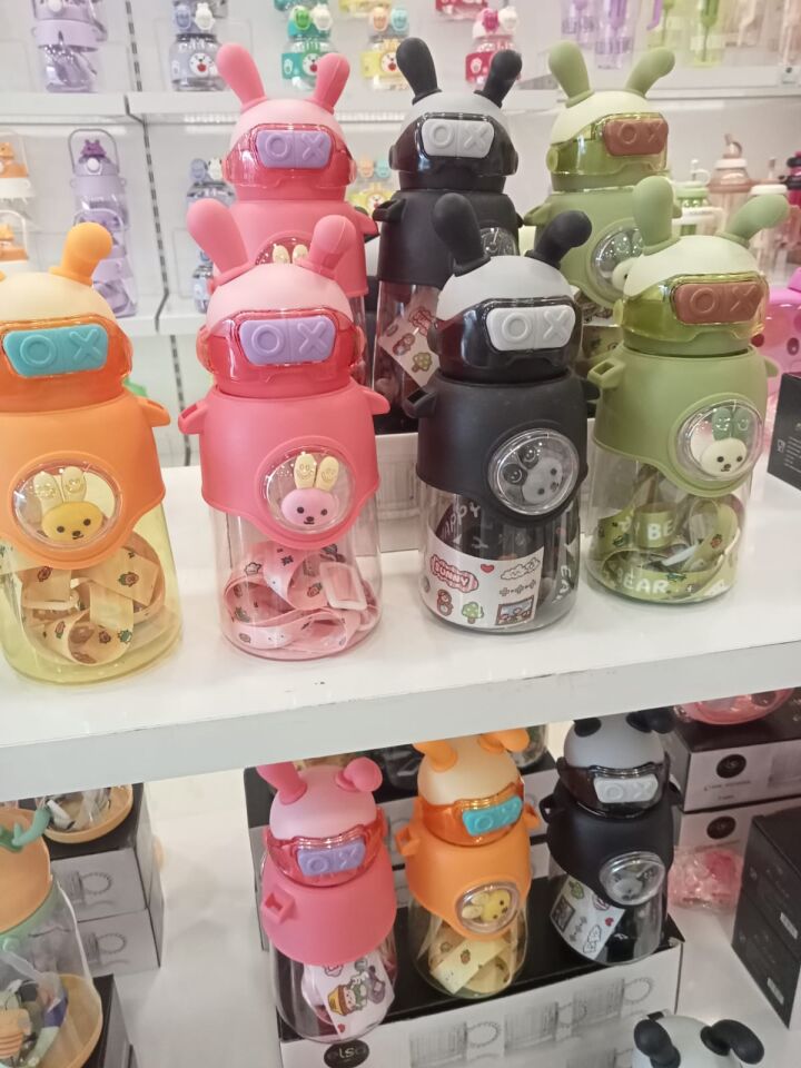 Sevimli Tavşan Su Matarası Şık Tasarımlı Fonksiyonel Ürün