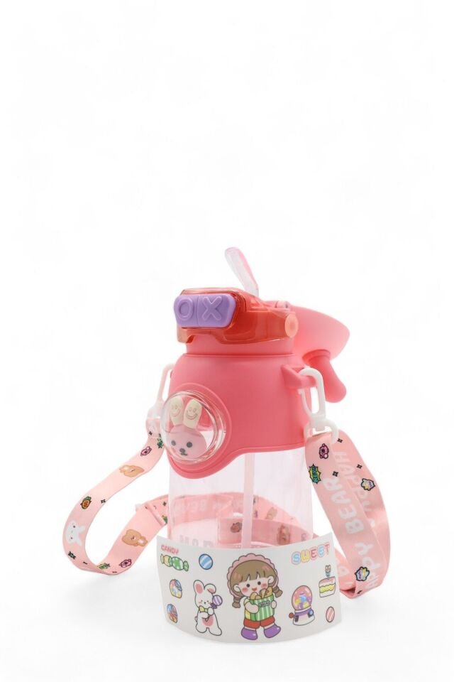 Sevimli Tavşan Su Matarası Şık Tasarımlı Fonksiyonel Ürün