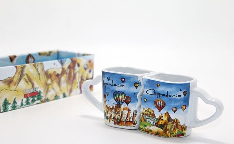 2'li Yöresel Kupa Bardak Model 1 Şık Tasarımlı Fonksiyonel Ürün