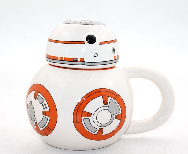 Porselen Star Wars Kupa Bardak BB-8 Tasarımlı Şık Tasarımlı Fonksiyonel Ürün
