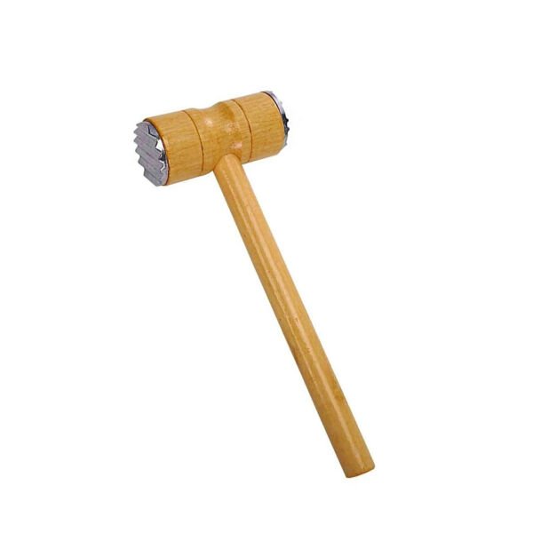 Ahşap Saplı Et Dövme Çekici Şık Tasarımlı Fonksiyonel Ürün