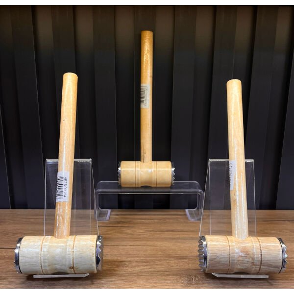 Ahşap Saplı Et Dövme Çekici Şık Tasarımlı Fonksiyonel Ürün