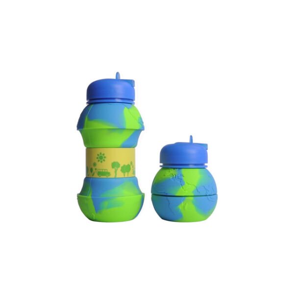 Akordiyon Su Şişesi Şık Tasarımlı Fonksiyonel Ürün