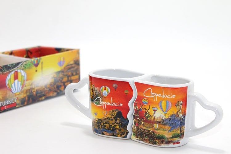 2'li Yöresel Kupa Bardak Seti Model 2 Şık Tasarımlı Fonksiyonel Ürün