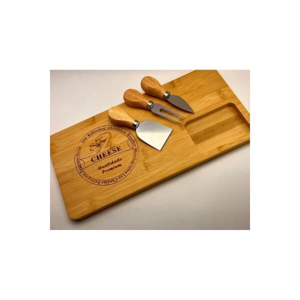 Bambu Peynir Kesme Sunum Tahtası Şık Tasarımlı Fonksiyonel Ürün