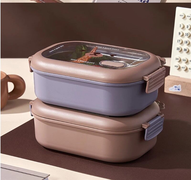 Bölmeli Paslanmaz Çelik Yemek Kutusu Şık Tasarımlı Fonksiyonel Ürün