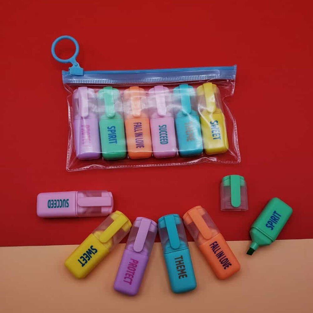 6'lı Fosforlu Kalem Şık Tasarımlı Fonksiyonel Ürün