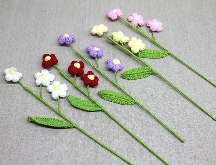 El Örgüsü Papatya Çok Fonksiyonel Ürün