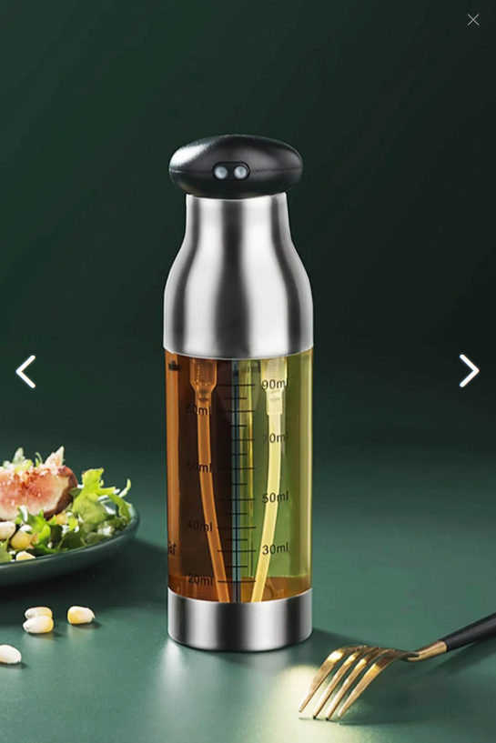 Çift Ölçekli Yağ ve Sirke Sprey Şişesi Şık Tasarımlı Fonksiyonel Ürün