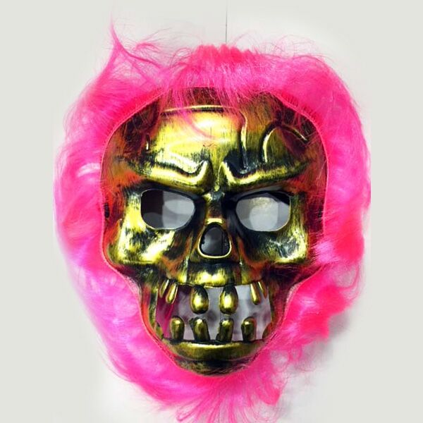 Cadılar Bayramı Maskesi Pembe Şık Tasarımlı Fonksiyonel Ürün