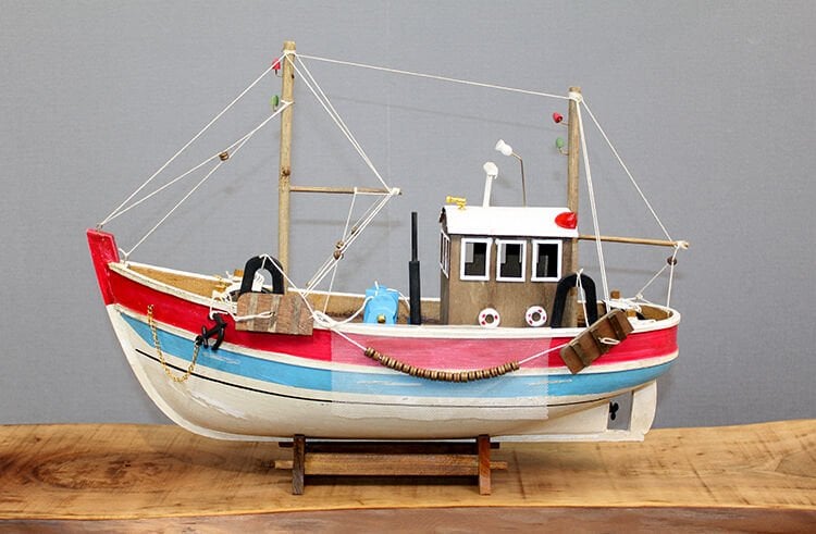 Ahşap Gemi Model 9 Şık Tasarımlı Fonksiyonel Ürün