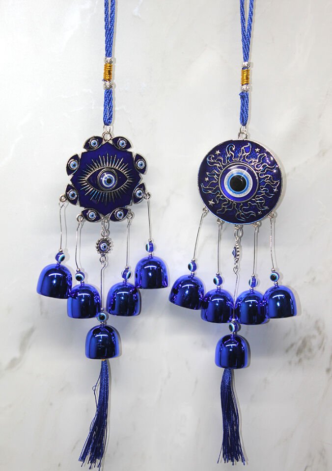 Metal Nazar Boncuğu Çan Model 10 Şık Tasarımlı Fonksiyonel Ürün