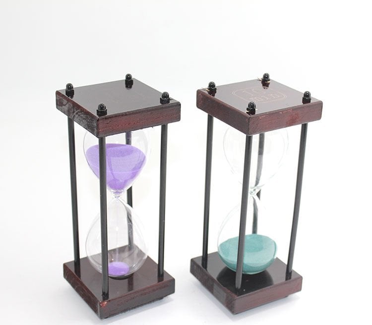 Ahşap Kum Saati 10 DK Model 3 Şık Tasarımlı Fonksiyonel Ürün