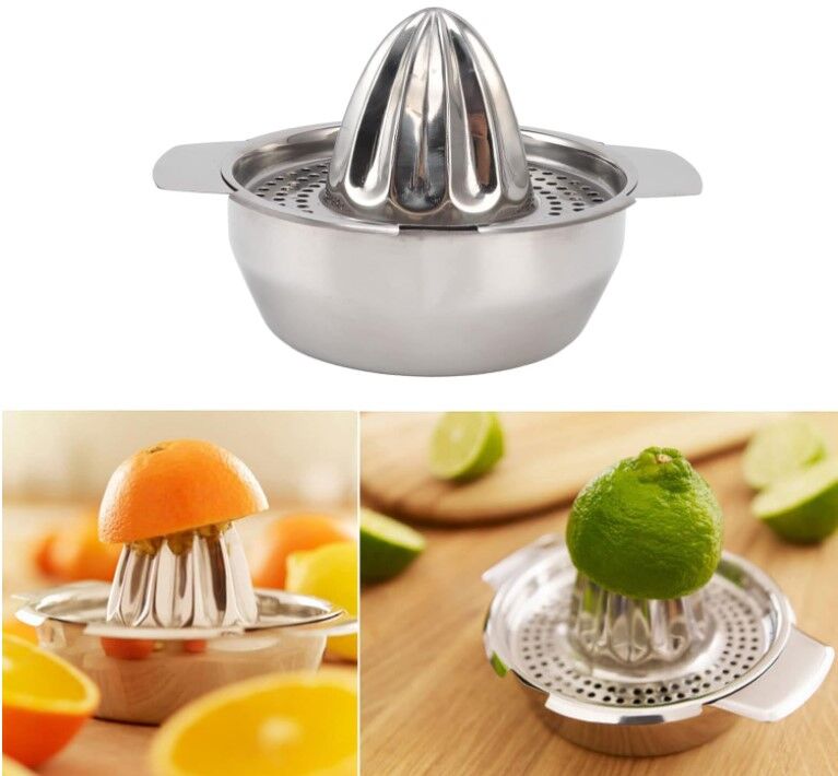 Paslanmaz Çelik Limon ve Nar Sıkacağı Şık Tasarımlı Fonksiyonel Ürün