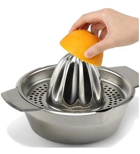 Paslanmaz Çelik Limon ve Nar Sıkacağı Şık Tasarımlı Fonksiyonel Ürün