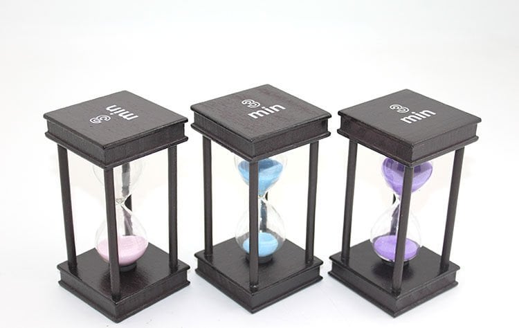 Ahşap Kum Saati 3 DK Şık Tasarımlı Fonksiyonel Ürün