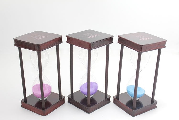 Ahşap Kum Saati 30 DK Model 1 Şık Tasarımlı Fonksiyonel Ürün