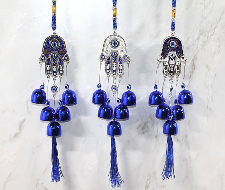 Metal Nazar Boncuğu Çan Model 19 Şık Tasarımlı Fonksiyonel Ürün