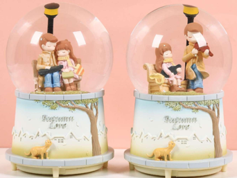 SONBAHAR SEVGILI KAR KÜRESI ORTA BOY Şık Tasarımlı Fonksiyonel Ürün