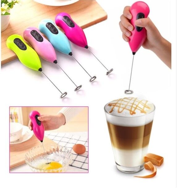 Pilli Süt Köpürtücü ve Yumurta Çırpıcı Şık Tasarımlı Fonksiyonel Ürün