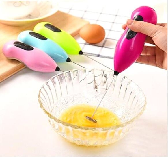 Pilli Süt Köpürtücü ve Yumurta Çırpıcı Şık Tasarımlı Fonksiyonel Ürün