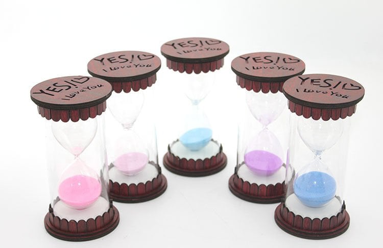 Ahşap Kum Saati Model 3 Şık Tasarımlı Fonksiyonel Ürün