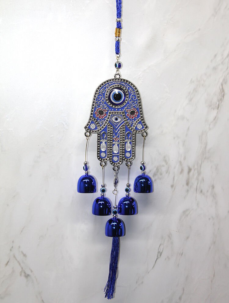 Metal Nazar Boncuğu Çan Model 8 Şık Tasarımlı Fonksiyonel Ürün